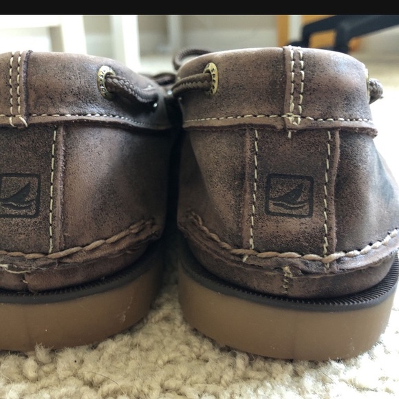 Brand New Men’s Brown Leather Sperry’s - sz 11.5